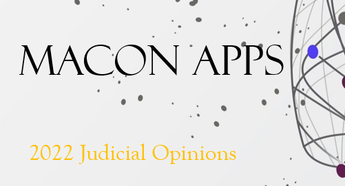 Judicial Opinions 2022