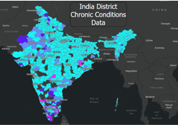 India Chronic Health Conditions Data - District