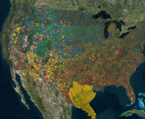 US Hurricane Health Risk Index